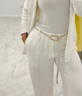 Sculpted Tie Belt