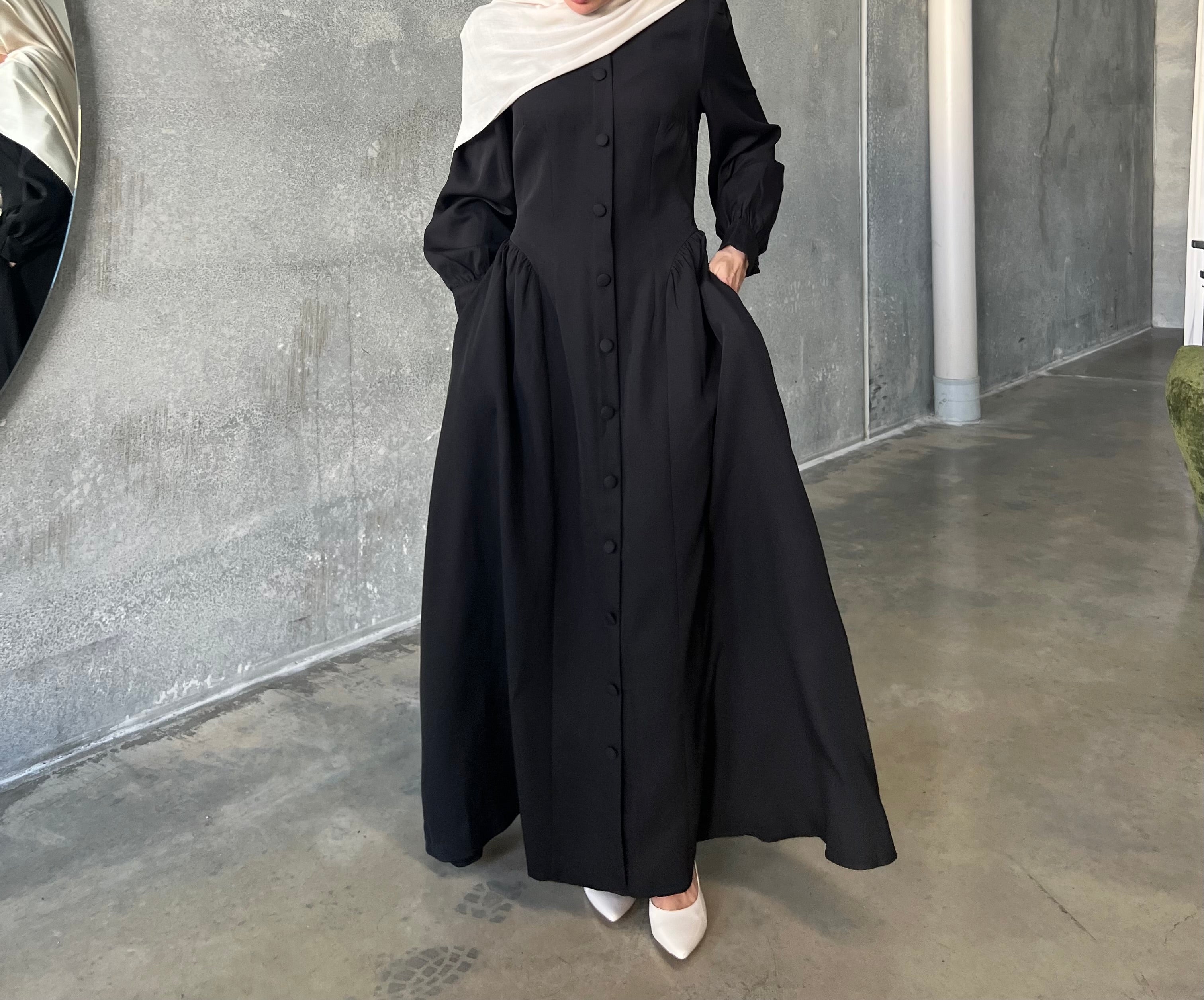 The Amara Button Dress