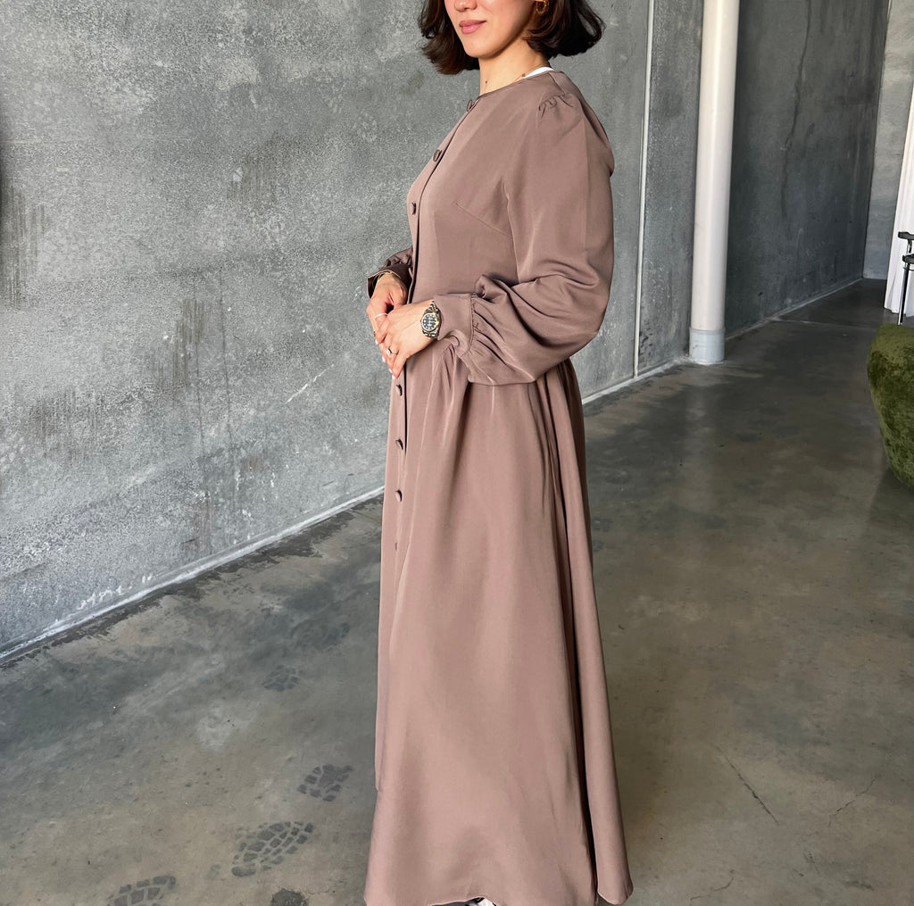 The Amara Button Dress