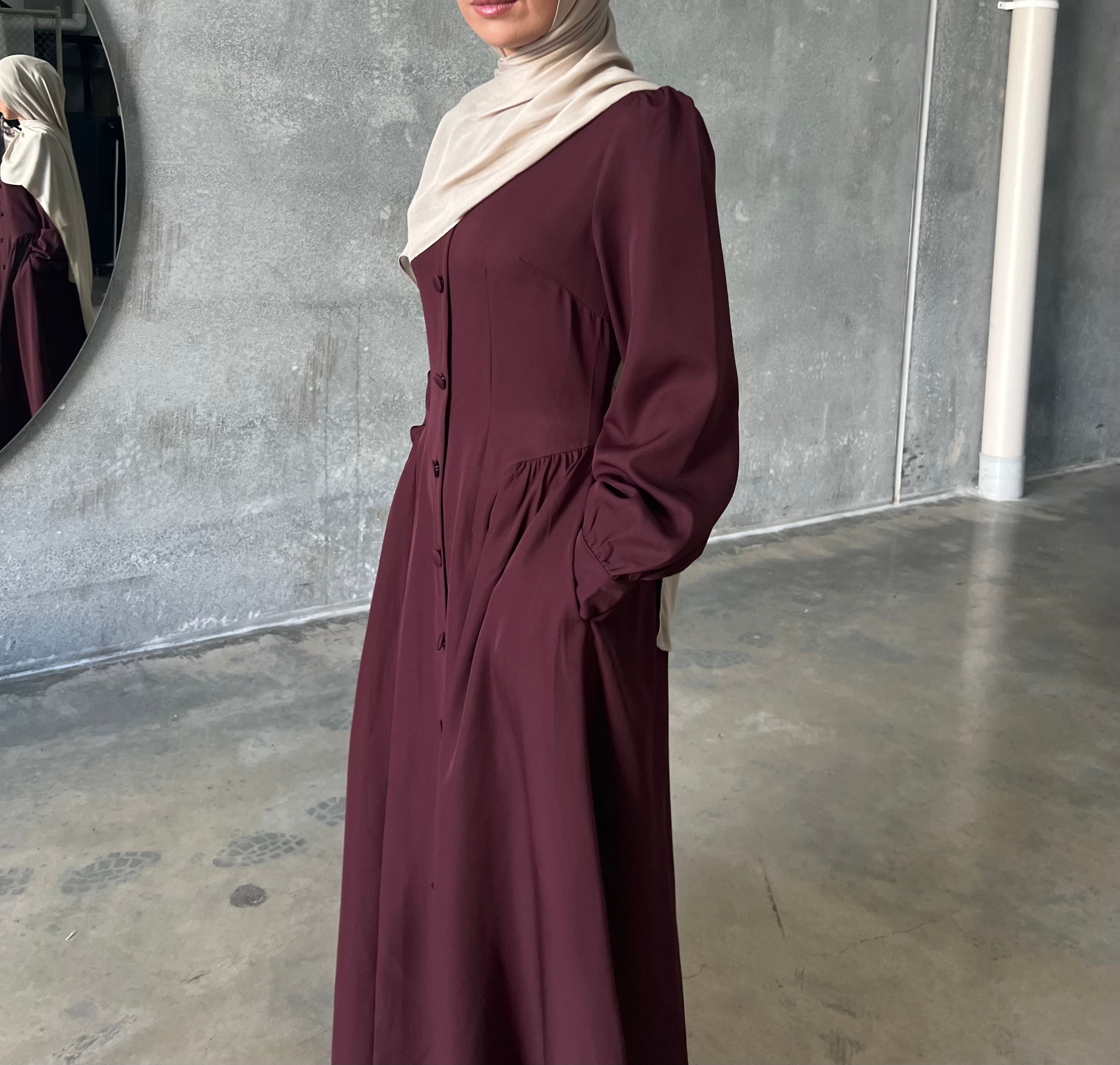 The Amara Button Dress
