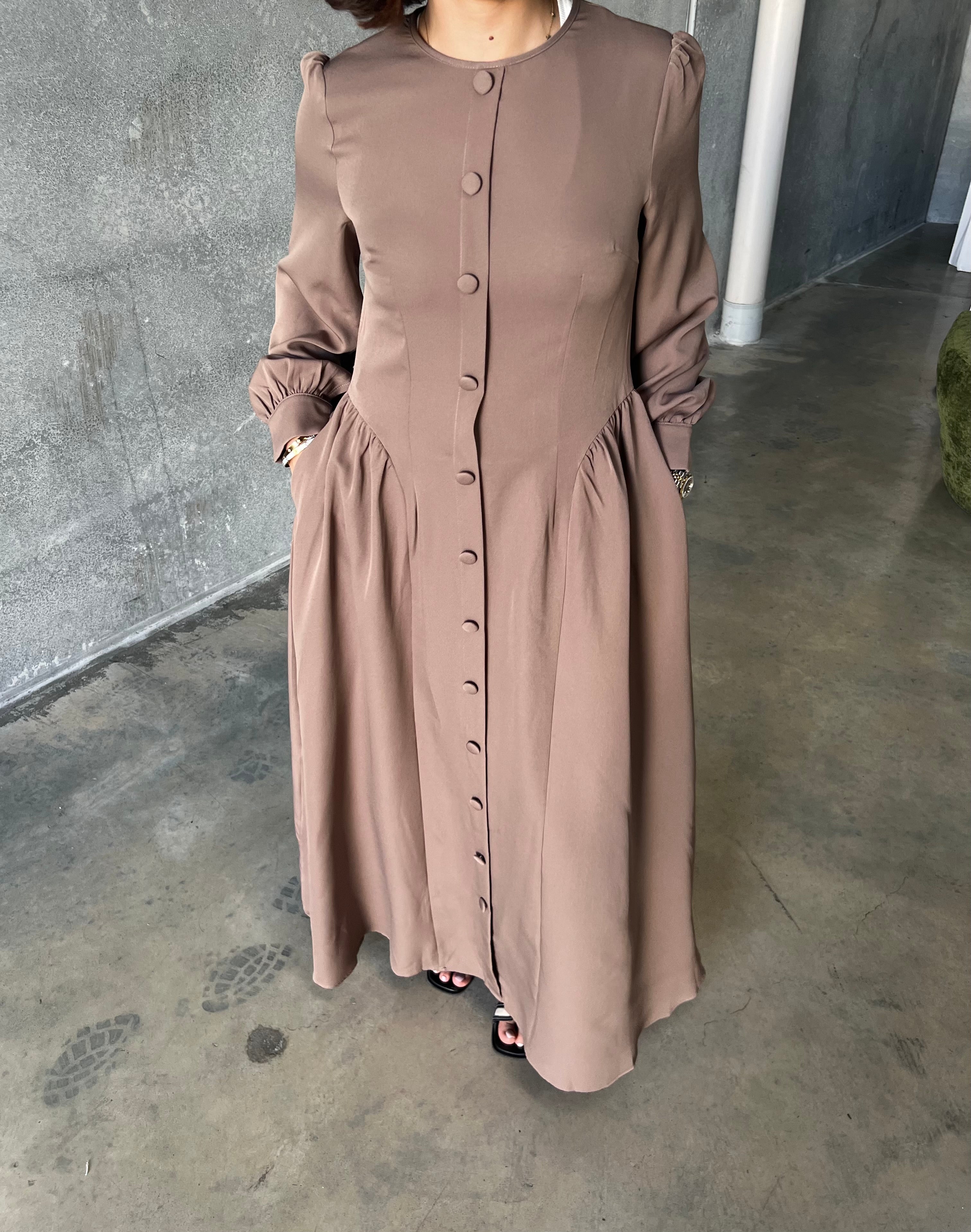 The Amara Button Dress
