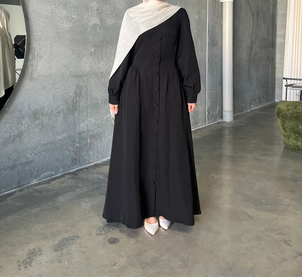 The Amara Button Dress