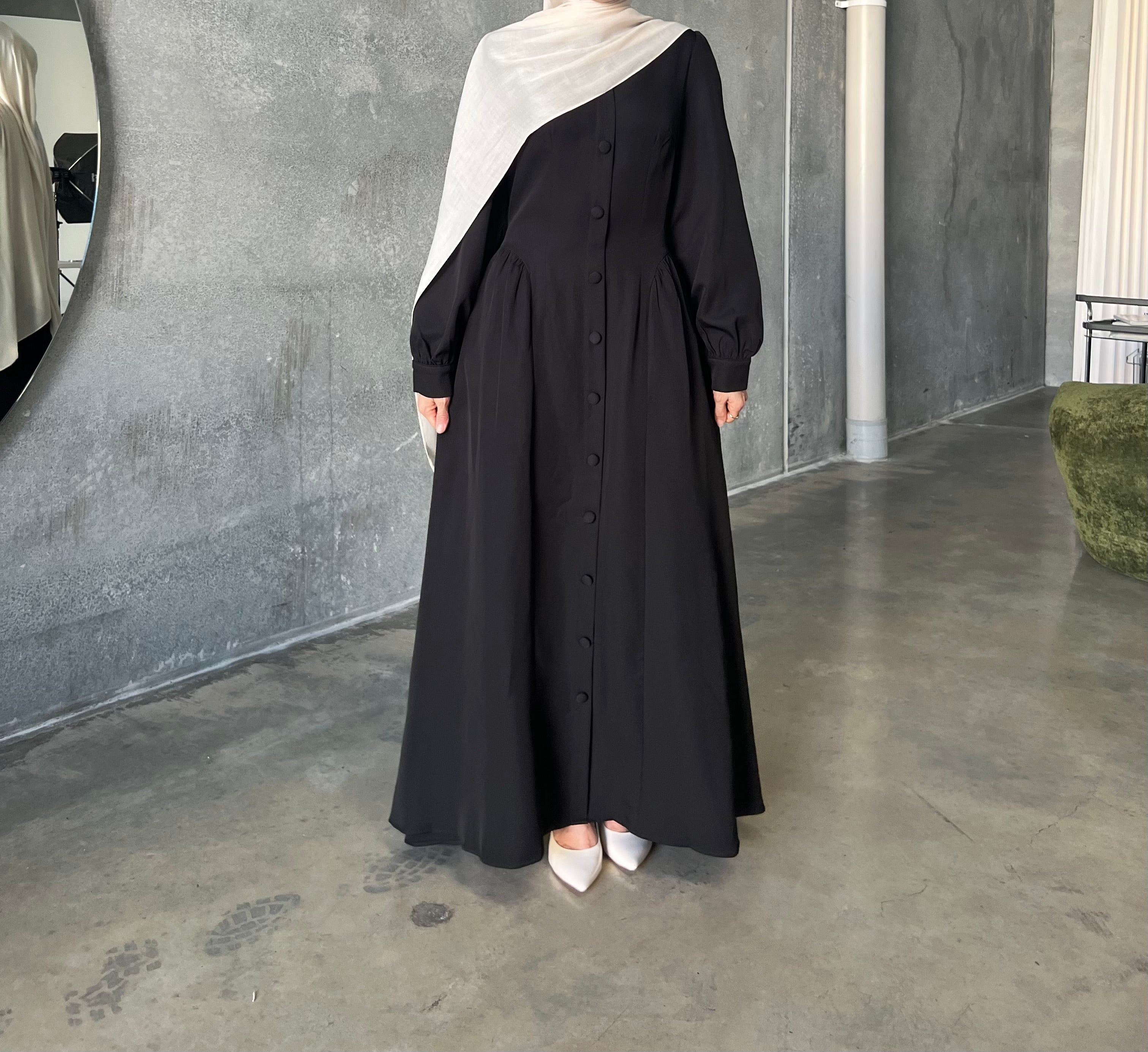The Amara Button Dress