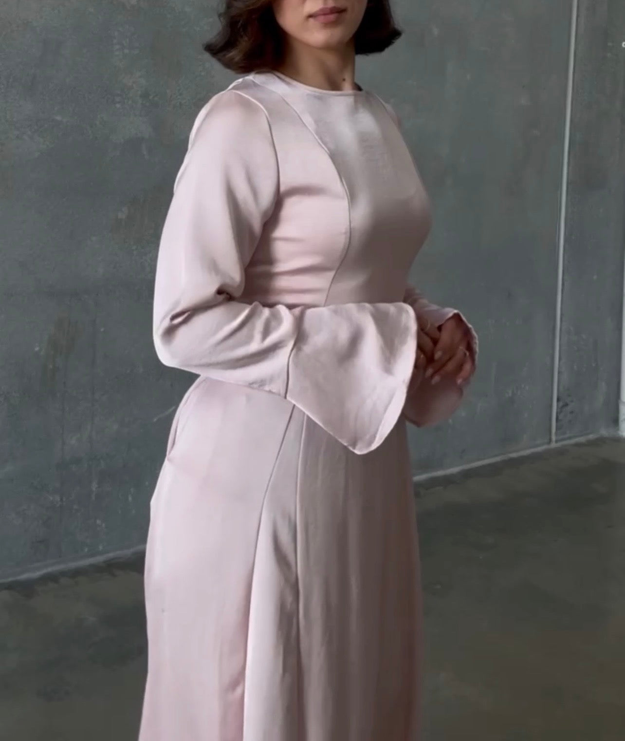 The Liyana Bell Sleeve Dress
