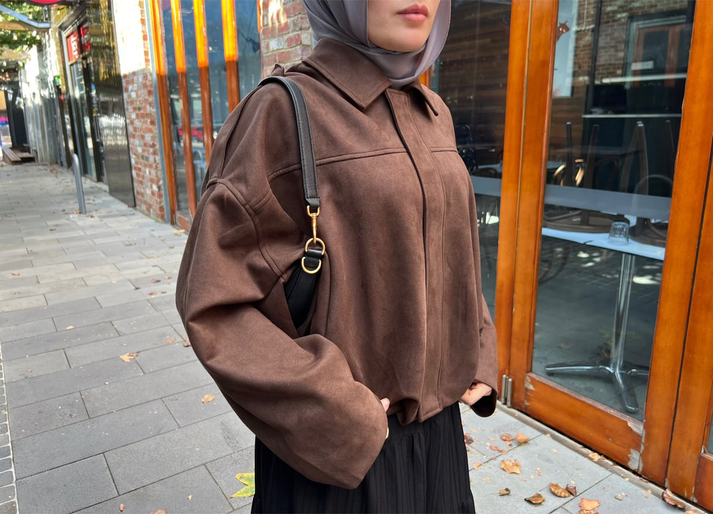 Soho Suede Bomber Jacket