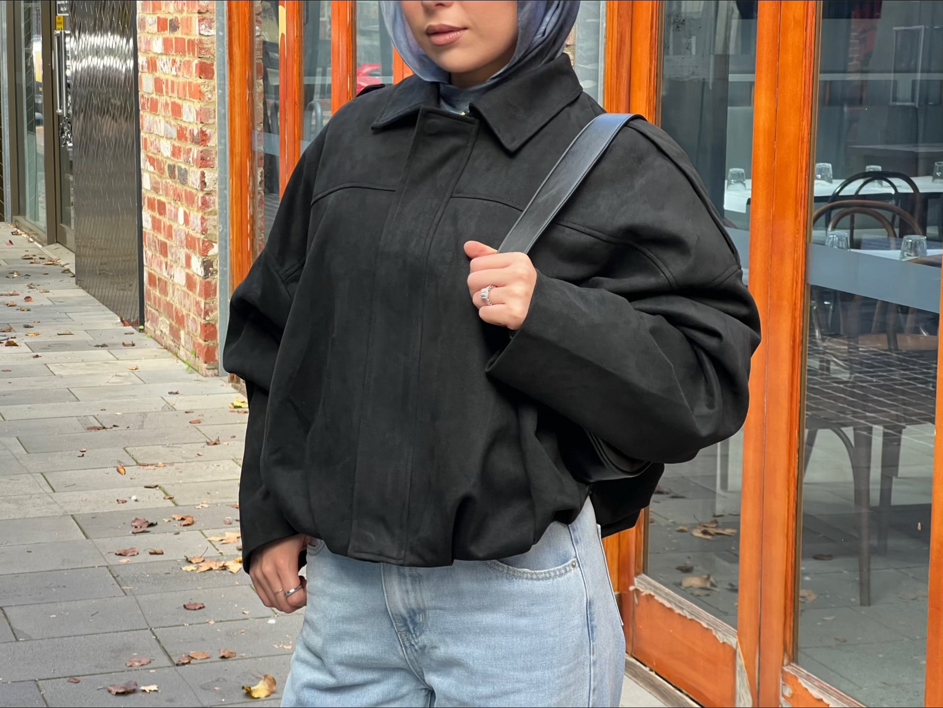 Soho Suede Bomber Jacket