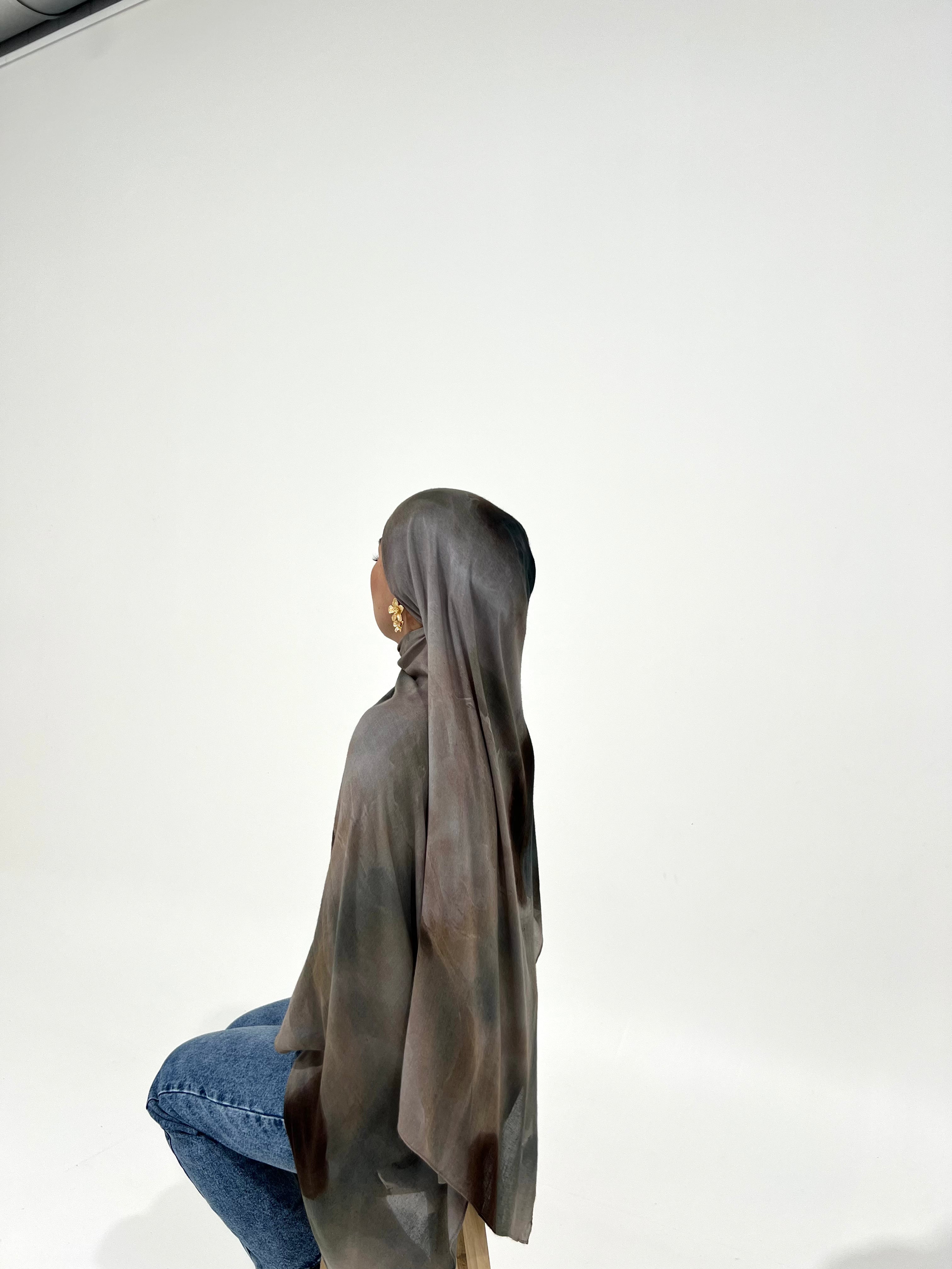 Printed Modal - Smoulder
