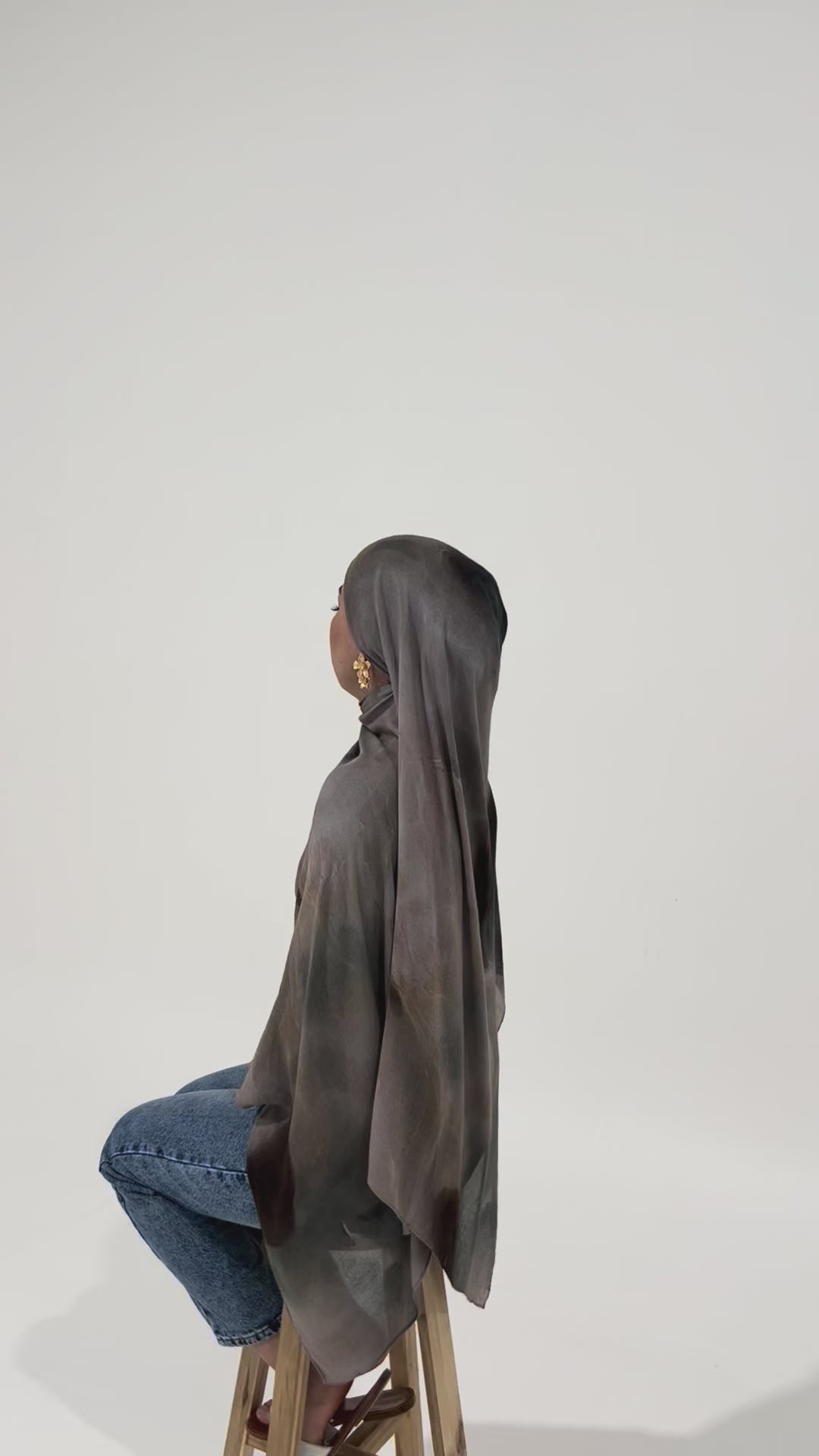 Printed Modal - Smoulder